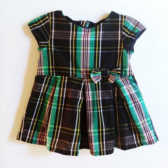 Joe Fresh Plaid Dress size 12-18 Months - Picture 1 of 9